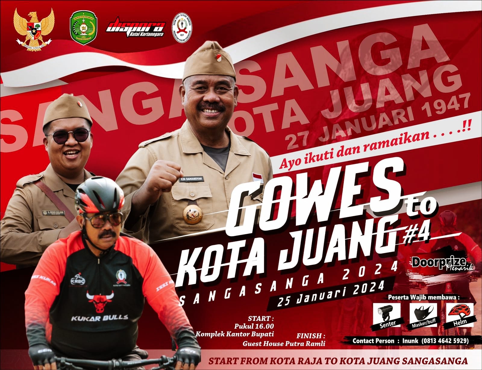 Gowes to Kota Juang