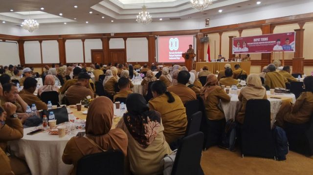 Rapat Teknis Penyuluhan Pertanian se-Kukar
