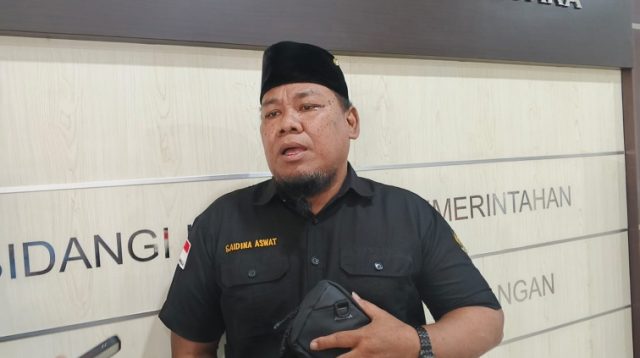 Kepala Desa Sidomulyo, Saidi Aswat