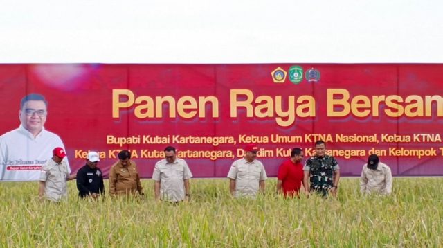 Panen Raya di Desa Sumber Sari