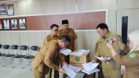 Pemusnahan Arsip Lama DPMD Kukar