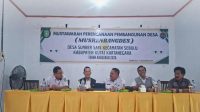 Salah Satu Desa di Sebulu yang Melakukan Musrenbang