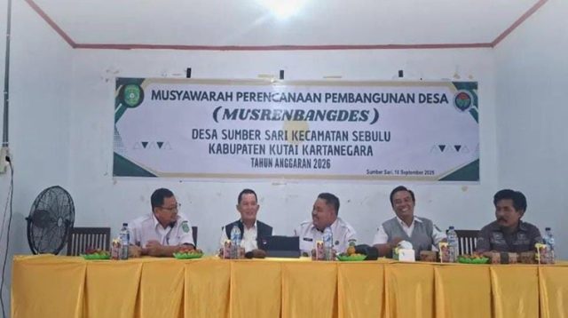 Salah Satu Desa di Sebulu yang Melakukan Musrenbang