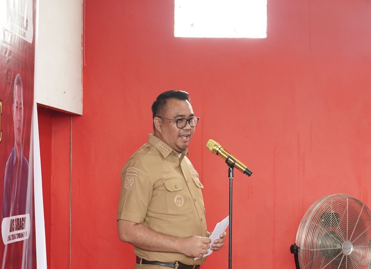 Bupati Kukar, Aulia Rahman Basri saat Memberikan Sambutan