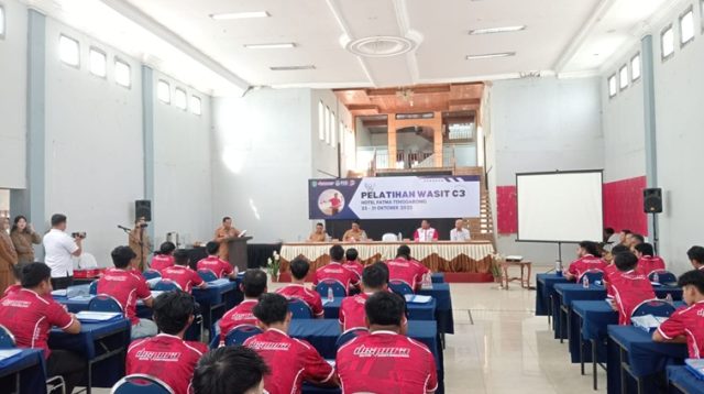 Pelatihan Wasit C3 Nasional. (Lingkar Kaltim/M. As'ari)