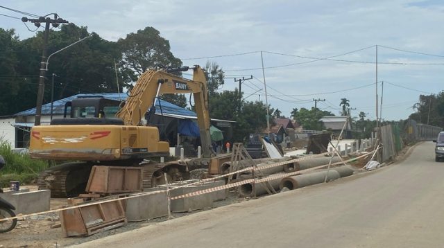 Pembangunan Jembatan Jongkang (kiki/Lingkarkaltim)