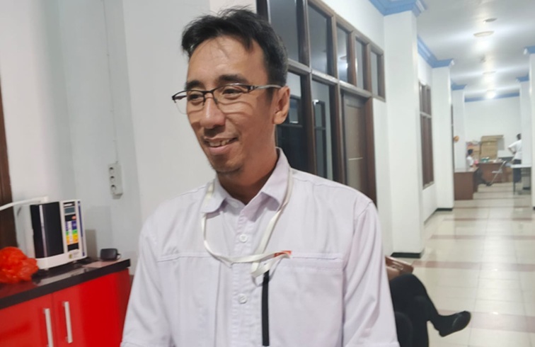 Pamong Budaya Ahli Muda Bidang Cagar Budaya Disdikbud Kukar, M. Saidar. (Lingkar Kaltim/M. As'ari)
