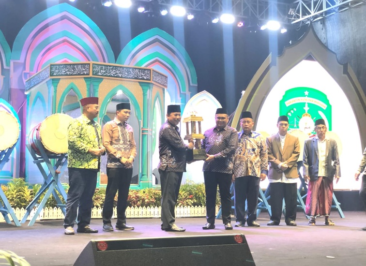 Pembukaan MTQ Tingkat Kabupaten Kukar ke-46. (Lingkar Kaltim/M. As'ari)