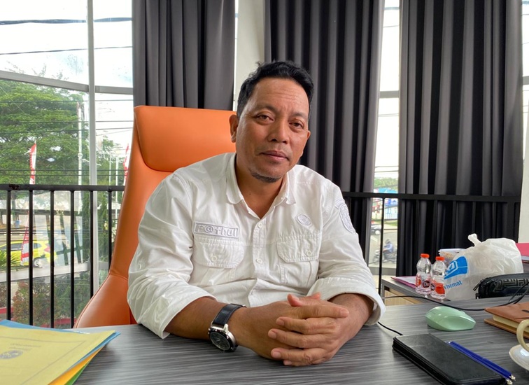 Plt Kepala Disperindag Kukar, Sayid Fhatullah (Kiki/Lingkarkaltim)