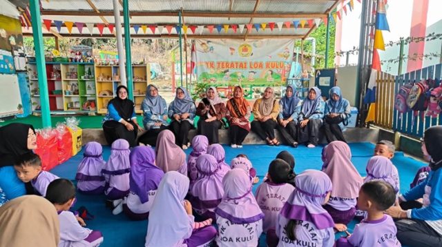 Kegiatan di Paud Teratai Loa Kulu