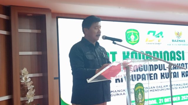 Sekda Kukar Sunggono. (Lingkar Kaltim/M. As'ari)