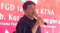 Sekda Kukar, Sunggono saat Memberikan Sambutan