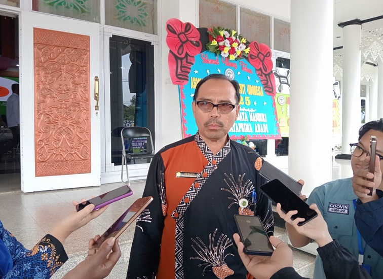 Plt. Kepala Disbun Kukar Muhammad Taufik. (Lingkar Kaltim/M. As'ari)