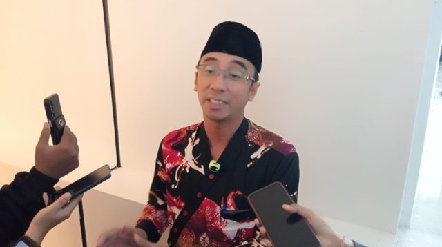 Pamong Budaya Ahli Muda Bidang Cagar Budaya Disdikbud Kukar, M. Saidar. (Lingkar Kaltim/M. As'ari)