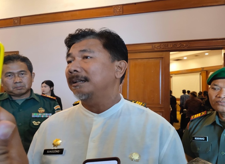 Sekda Kukar, Sunggono. (Lingkarkaltim/M. As'ari)