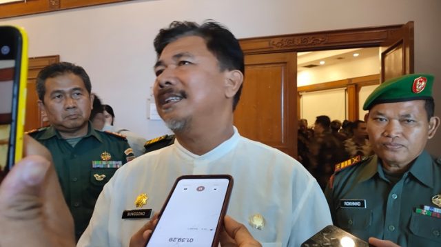 Sekda Kukar Sunggono. (Lingkarkaltim/M. As'ari)
