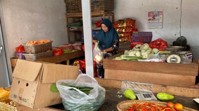 Komoditas Cabai di Pasar Mangkurawang (Kiki/Lingkarkaltim)