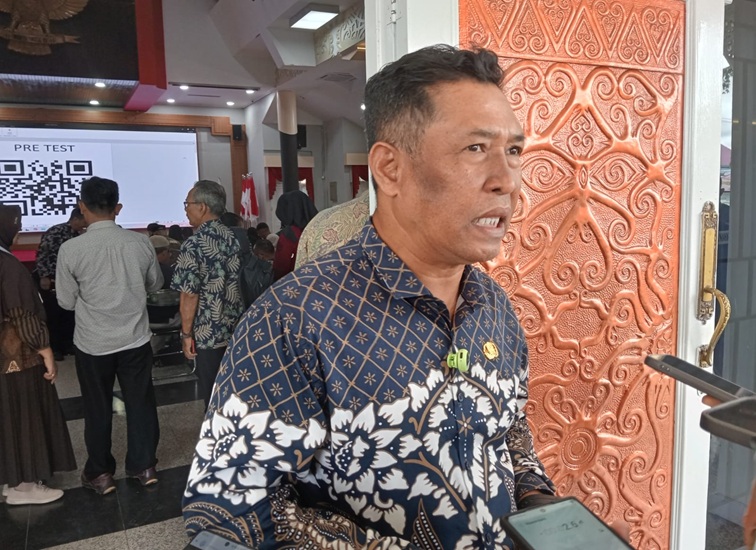 Penggerak Swadaya Masyarakat, DPMD Kukar Ahmad Irji'i (Lingkar Kaltim/M. As'ari)