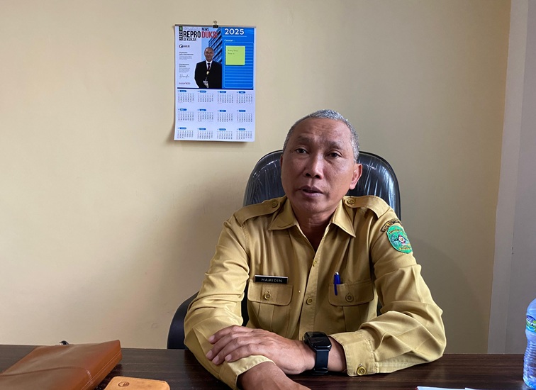 Kabid promosi dan informasi industri Disperindag Kukar, Hamidin