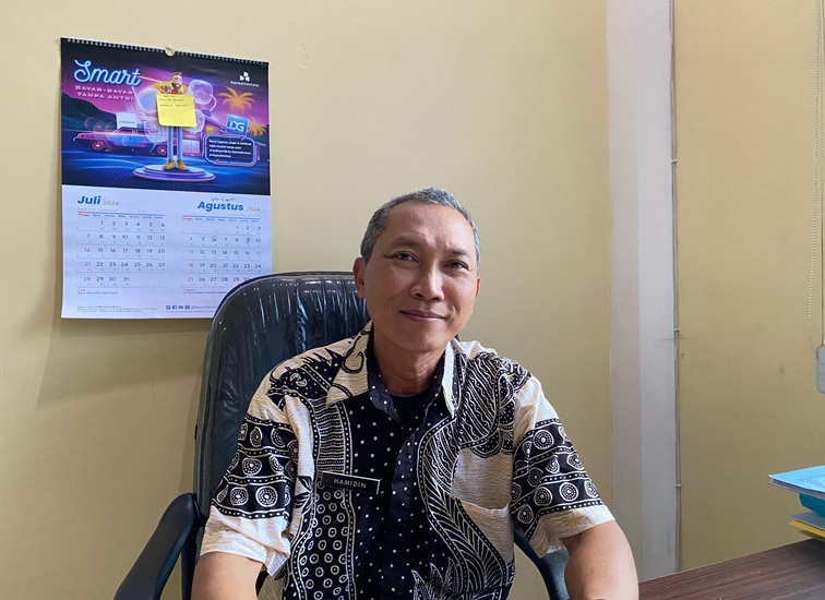 Kabid Promosi dan Informasi industri Disperindag Kukar, Hamidin