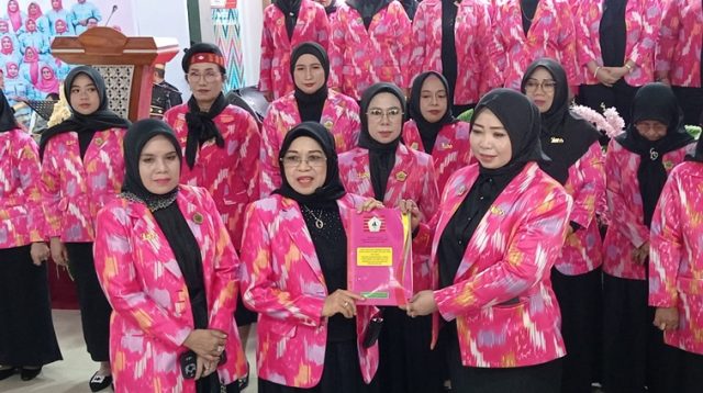 Pelantikan Pengurus IWSS Kukar Periode 2025-2030. (Lingkar Kaltim/M. As'ari)