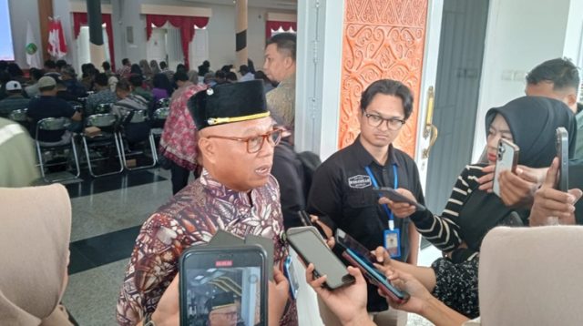 Plt. Kepala Diskop-UKM Kukar Thaufiq Zulfian Noor. (Lingkar Kaltim/M. As'ari)