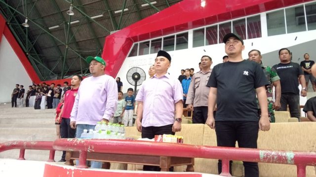 Turnamen Futsal KNPI Kukar Cup 2025. (Lingkar Kaltim/M. As'ari)