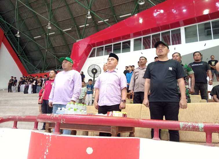 Turnamen Futsal KNPI Kukar Cup 2025. (Lingkar Kaltim/M. As'ari)