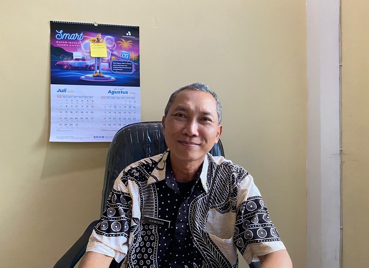 Kabid Promosi dan Informasi Industri Disperindag Kukar Hamidin (kiki/Lingkarkaltim)