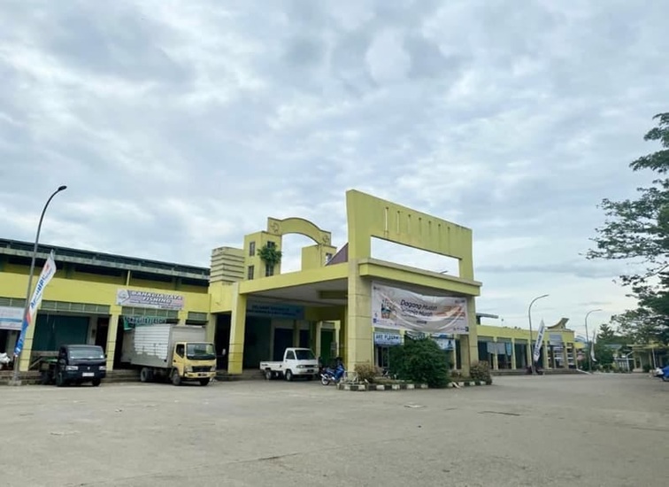 Pasar Mangkurawang. (Istimewa)