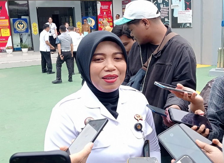 Kepala Lapas Perempuan Kelas IIA Tenggarong Riva Dilyanti. (Lingkar Kaltim/M. As'ari)