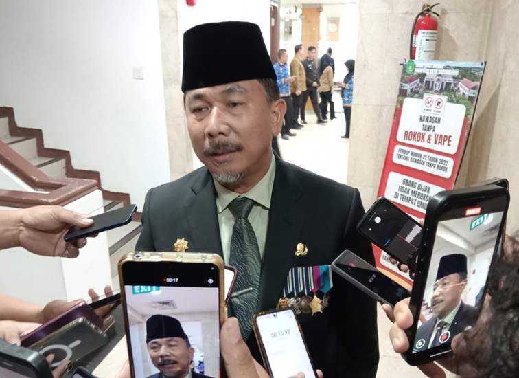 Sekda Kukar Sunggono. (Lingkar Kaltim/M. As'ari)