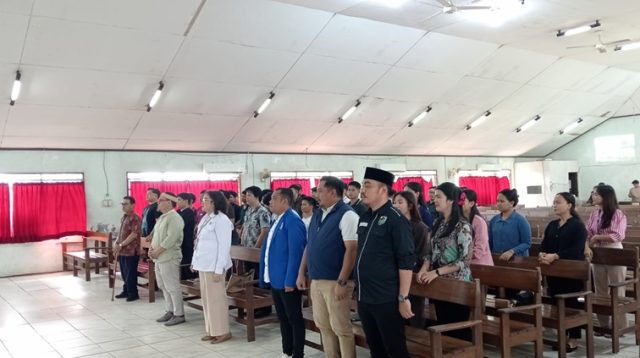 Sosialisasi Pencegahan Bahaya Narkotika di STT Tenggarong. (Lingkar Kaltim/M. As'ari)