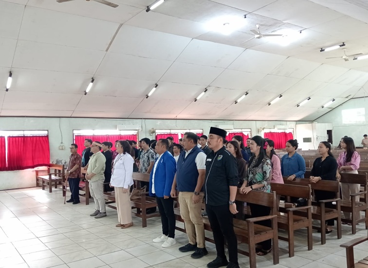 Sosialisasi Pencegahan Bahaya Narkotika di STT Tenggarong. (Lingkar Kaltim/M. As'ari)