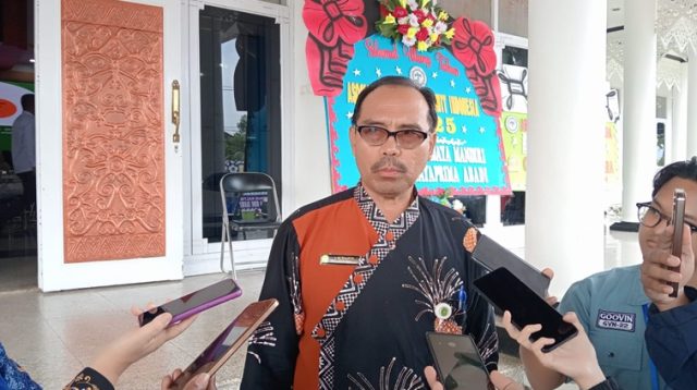 Kepala Distanak Kukar Muhammad Taufik. (Lingkar Kaltim/M. As'ari)