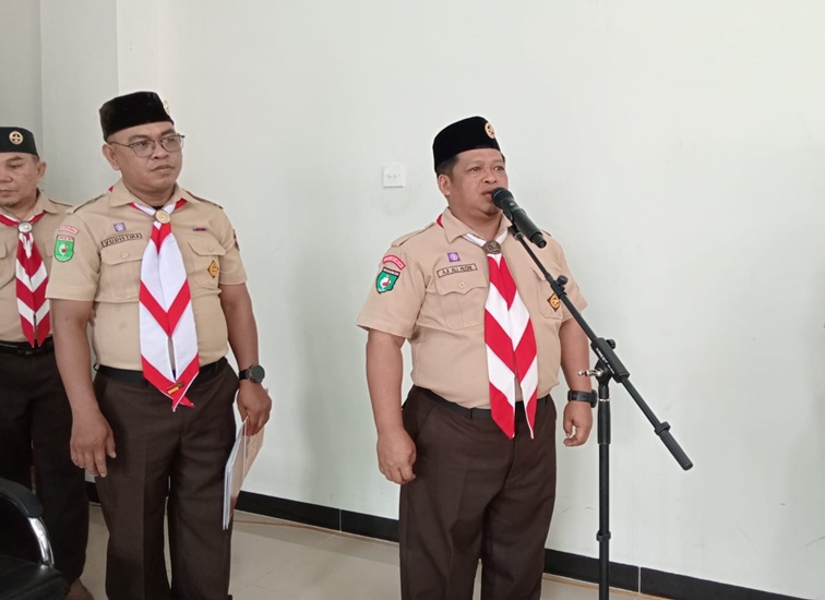 Ketua Kwarcab Kukar, Aji Ali Husni. (Lingkar Kaltim/M. As'ari)