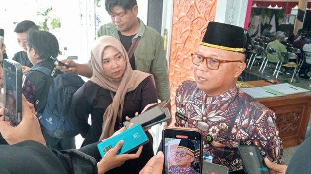 Plt. Kepala Diskop-UKM Kukar Thaufiq Zulfian Noor. (Lingkar Kaltim/M. As'ari)