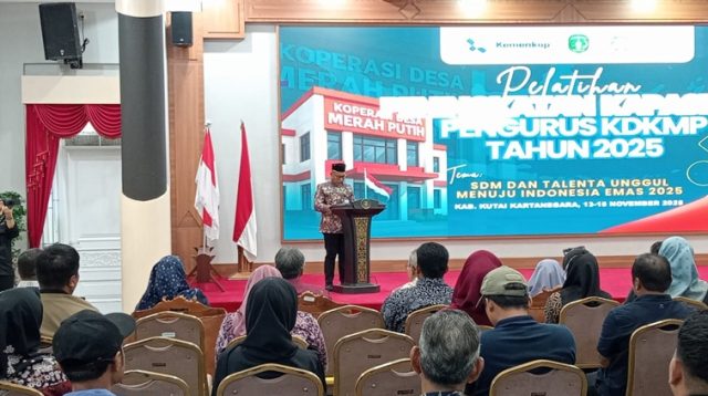 Plt. Kepala Diskop-UKM Kukar Thaufiq Zulfian Noor. (Lingkar Kaltim/M. As'ari)