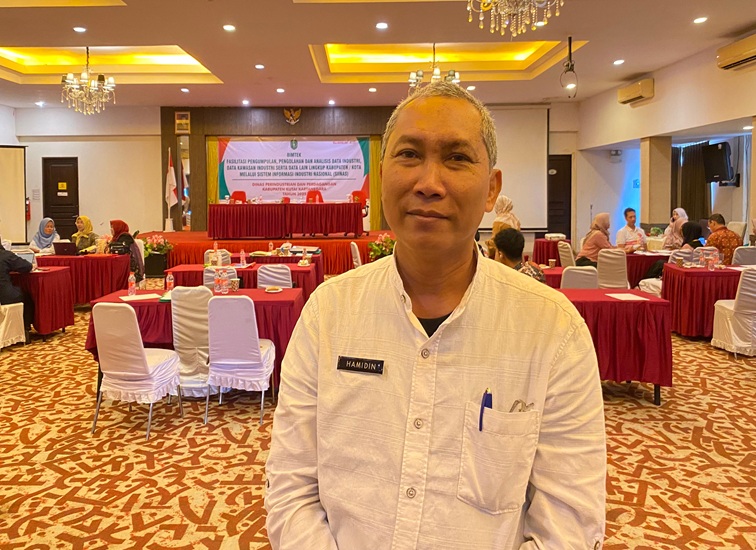 Kabid Promosi dan Informasi Industri Disperindag Kukar, Hamidin (kiki/Lingkarkaltim)