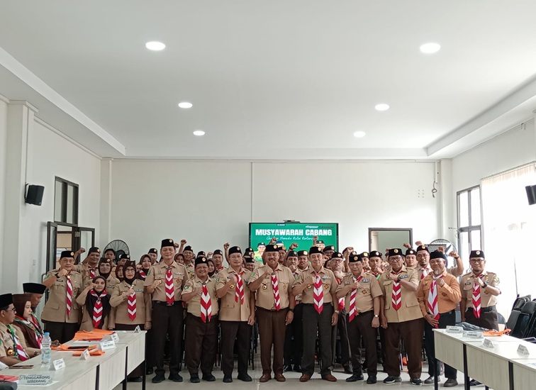 Pembukaan Muscab Kwarcab Kukar. (Lingkar Kaltim/M. As'ari)