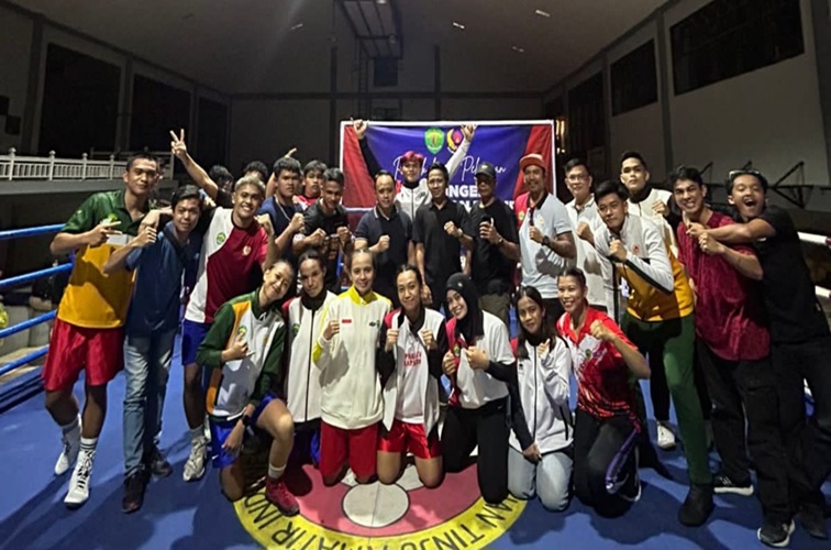 Para atlet Pertina Kukar pada BK Porprov di Samarinda. (Istimewa)