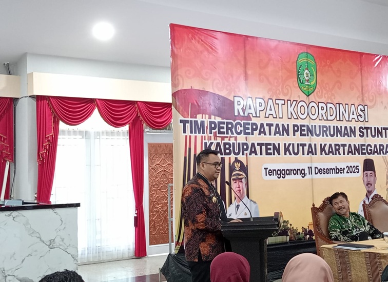 Bupati Kukar dr. Aulia Rahman Basri. (Lingkar Kaltim/M. As'ari)