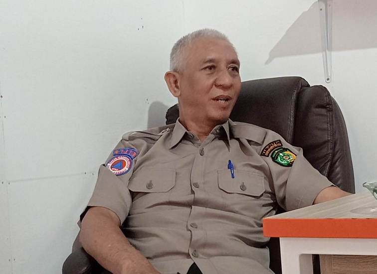 Kepala Bidang Pencegahan dan Kesiapsiagaan BPBD Kukar, Edy Haryadi. (Lingkar Kaltim/M. As'ari)