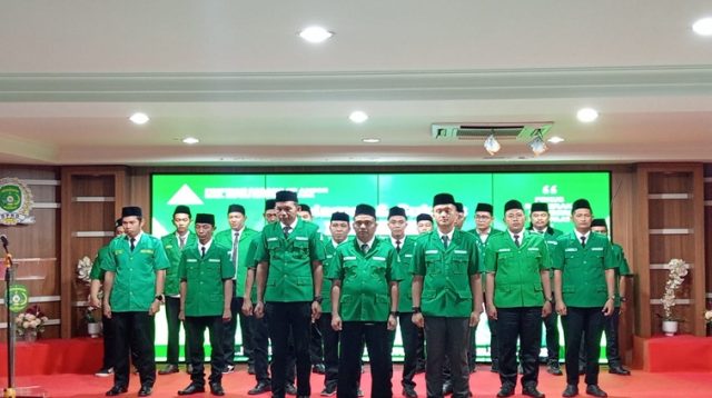 Pelantikan pengurus GP Ansor Kukar. (Lingkar Kaltim/M. As'ari)