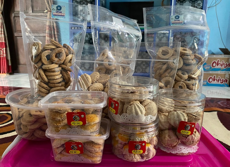 Produk UMKM turunan gula merah (kiki/Lingkarkaltim)