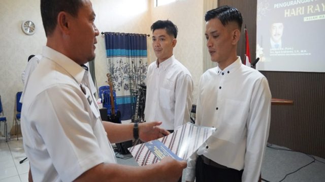 WBP Lapas Tenggarong Bebas pada Momen Natal 2025. (Dok. Lapas Tenggarong)