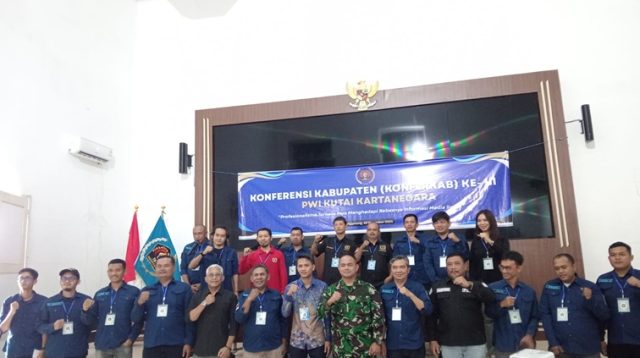 Konferkab PWI Kukar Ke-3 pada Minggu (28/12/2025).