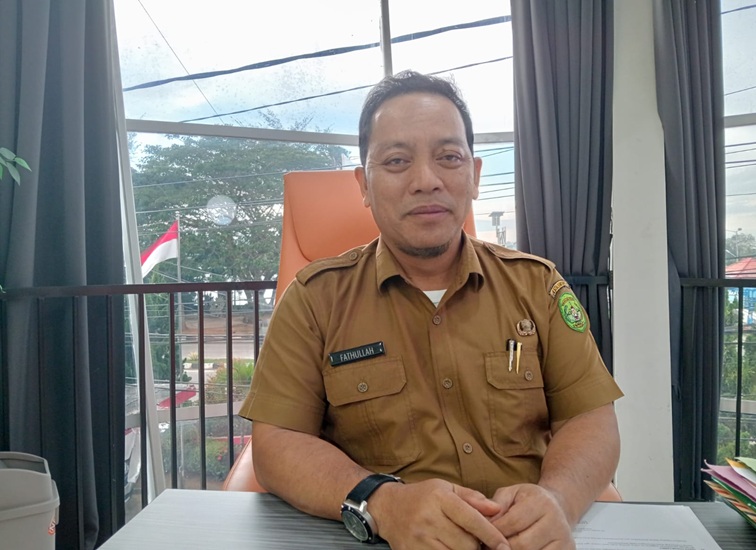 Plt. Kepala Disperindag Kukar, Sayid Fathullah. (Lingkar Kaltim/M. As'ari)
