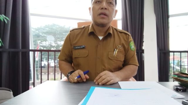 Plt. Kepala Disperindag Kukar Sayid Fathullah. (Lingkar Kaltim/M. As'ari)