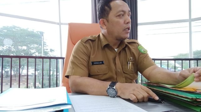 Plt. Kepala Disperindag Kukar Sayid Fathullah. (Lingkar Kaltim/M. As'ari)